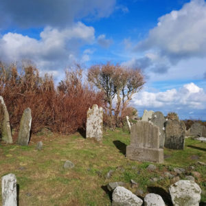 Slanes hilltop graveyard