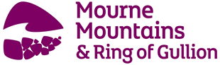 Visit Mourne Logo Mourne Mountains Ring of Gullion Logo